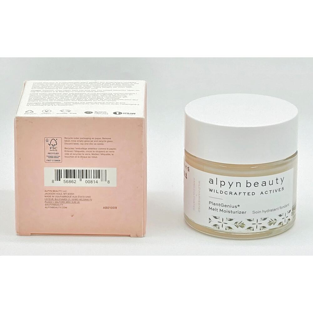 Alpyn Beauty PlantGenius Melt Moisturizer 1.7oz Deep Hydration Skincare - Picture 5 of 5
